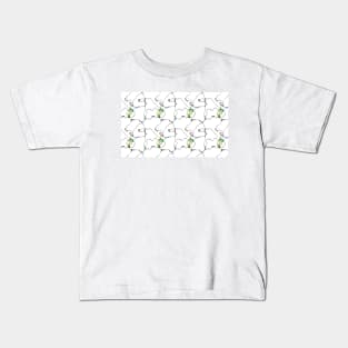 Continuous Squiggle seamless pattern Kids T-Shirt